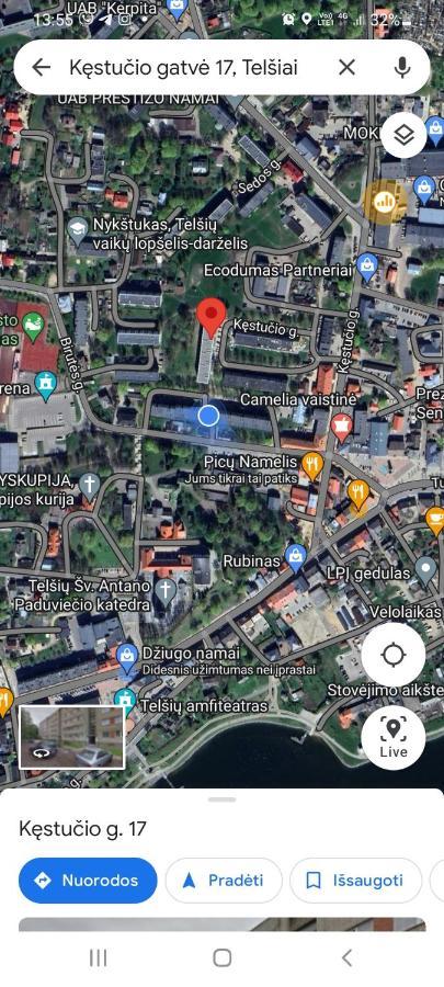 Mona Apartamentai Telsiai Luaran gambar